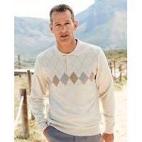 Premier Man Polo Collar Jumper