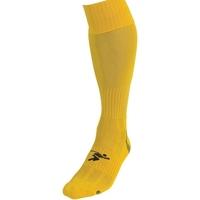 precision plain pro football socks infants uk size 8 11 yellow