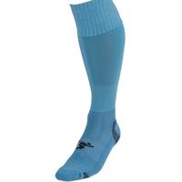 precision plain pro football socks infants uk size 8 11 sky