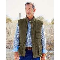 Premier Man Khaki Padded Gilet