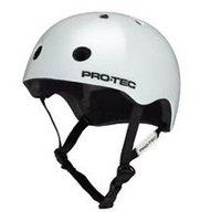 pro tec commander snow helmet satin white