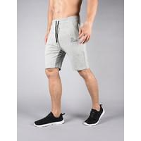 pro fit grey gym lounge tapered shorts grey small