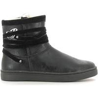 primigi 6272 ankle boots kid black boyss childrens mid boots in black