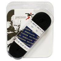 precision training flat laces 180cm black