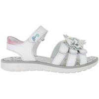 Primigi 7602 Sandals Kid Bianco boys\'s Children\'s Sandals in white