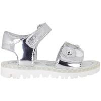 primigi 7105 sandals kid silver boyss childrens sandals in silver