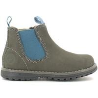 primigi 6045 ankle boots kid boyss childrens mid boots in grey