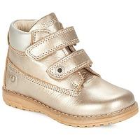 primigi aspy 1 girlss childrens mid boots in gold