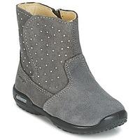 primigi elma girlss childrens mid boots in grey