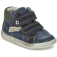 primigi chris boyss childrens mid boots in blue