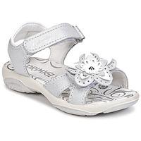 Primigi DAFNE girls\'s Children\'s Sandals in Silver