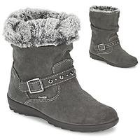 primigi glossy goretex girlss childrens high boots in grey