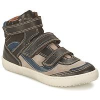 Primigi FARREL boys\'s Children\'s Shoes (High-top Trainers) in brown