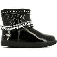primigi 4351 ankle boots kid boyss childrens mid boots in black