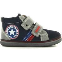 Primigi 2584 Sneakers Kid Navy/grigio chiaro boys\'s Children\'s Shoes (High-top Trainers) in Multicolour