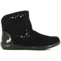 Primigi 2185 Ankle boots Kid girls\'s Children\'s Mid Boots in black