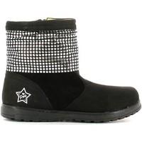 primigi 2076 ankle boots kid boyss childrens mid boots in black