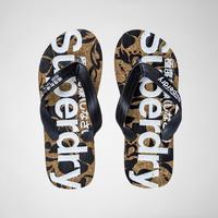 Printed Cork Flip Flop