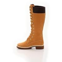 Premium WP Leather Lace-Up Ankle Boots