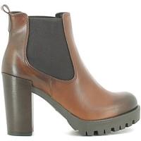 Pregunta IAU1452P Ankle boots Women women\'s Mid Boots in brown