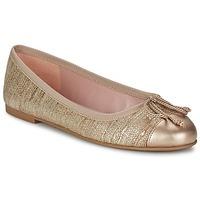 Pretty Ballerinas AMINUDE women\'s Shoes (Pumps / Ballerinas) in gold