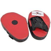 precision training boxing leather hook jab pads