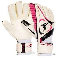 Precision Training Brasileirao Contact Roll Finger GK Gloves - White/Pink