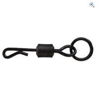 Prologic Quick Change Swivel with Ring Size 8, 10 pack - Colour: Black