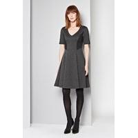 Primetime Ponte Skater Dress