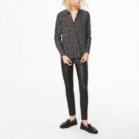 Printed Blouse - Black