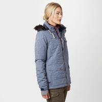 protest womens easy ski jacket blue