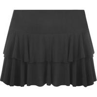Presley Frill Mini Skirt - Black