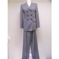 prestige size 8 grey trouser suit