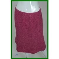 precis petite size12 pink calf length skirt