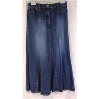 Principles Size 10 Blue Denim Skirt Principles - Size: 12 - Blue - Long skirt