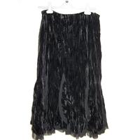 principles size 12 black pleated skirt