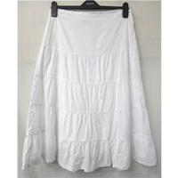 principles petit size 10 white calf length skirt