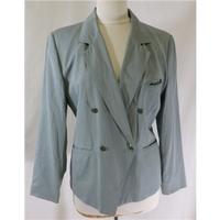 Promise - Size 12/14 - Green/Grey Trousers Suit