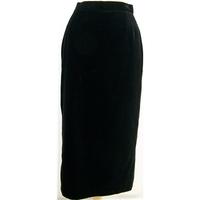 premiere collection size 12 black long skirt