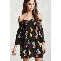 Printed Smock Mini Dress