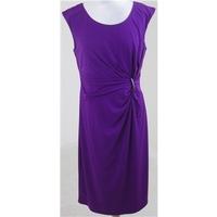 Precis Size 14 purple short evening dress