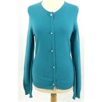 pringle size 8 high quality soft and luxurious pure cashmere teal card ...