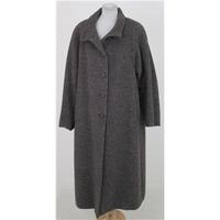 Precis Petite, size 16 grey/brown fleecey coat