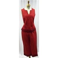 Principles - Size: 10 - Red - Trousers and top