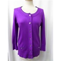 principles size 14 purple cardigan