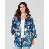 Printed Kimono Jacket