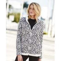 Print Fleece Jacket