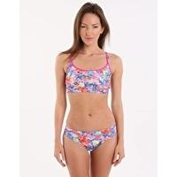 pretty petal racer back two piece