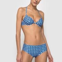 Printed Bikini Bottoms