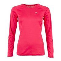 pro touch natasha ii long sleeve tee womens red